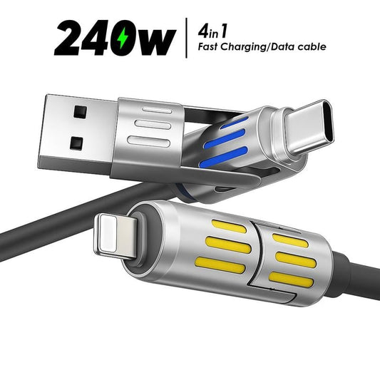 🎁Last Day Sale 49% OFF⚡4-in-1 USB Charging Cable fast charging MAX