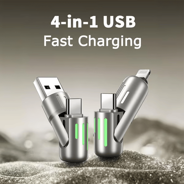 🎁Last Day Sale 49% OFF⚡4-in-1 USB Charging Cable fast charging MAX